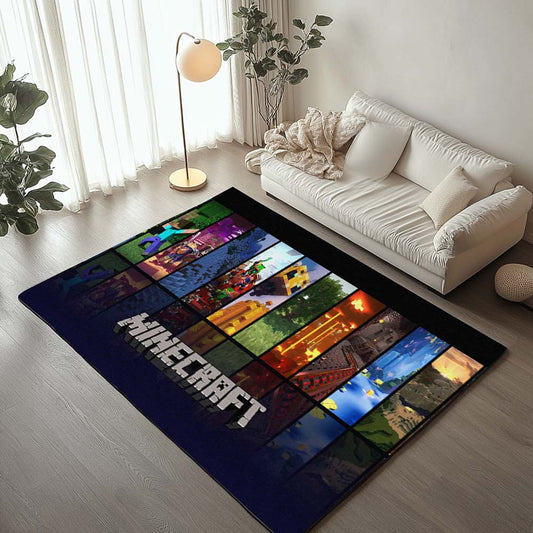 Minecraft Biomes Rug