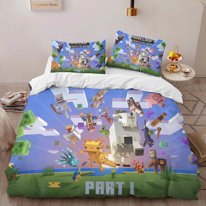 Minecraft Caves and Cliffs Part 1 Duvet Cover 2