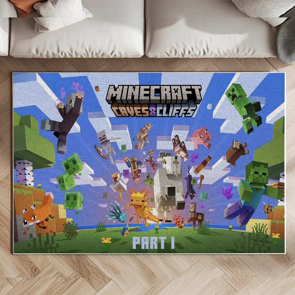 Minecraft Caves and Cliffs Part 1 Rug – HotaHome