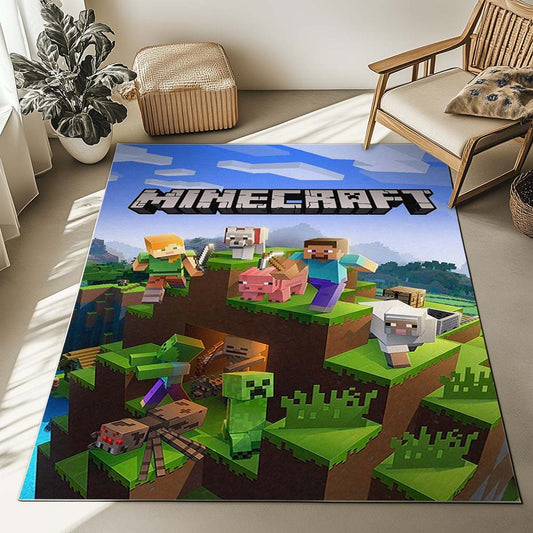Minecraft Characters 1001 Rug
