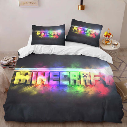 Minecraft Colorful Duvet Cover 2
