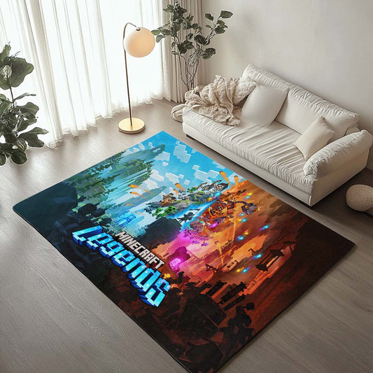 Minecraft Legends Fight Rug