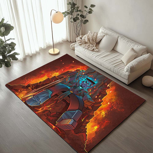 Minecraft Nether Biome Rug