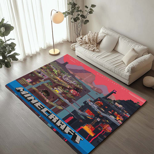 Minecraft Samcube Rug