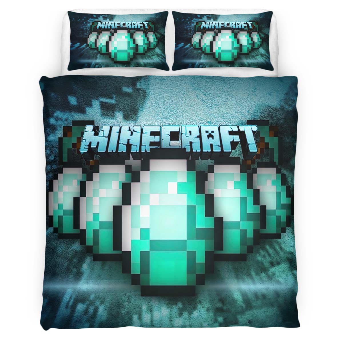 Minecraft Spawn Egg Duvet Cover