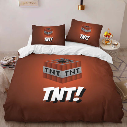Minecraft TNT Duvet Cover 2