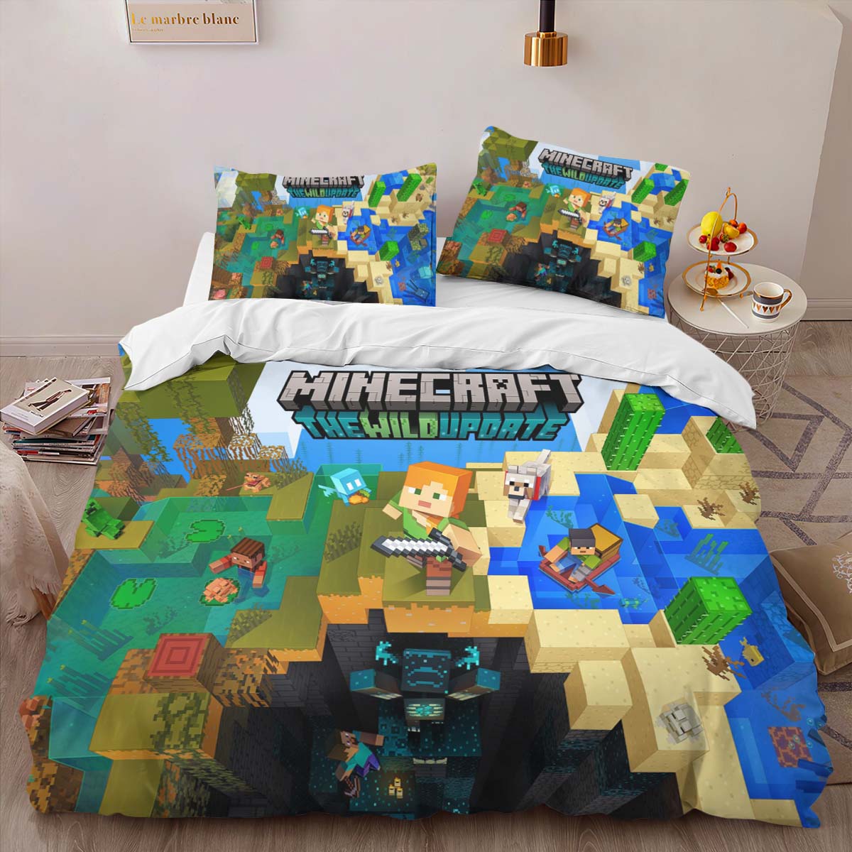 Minecraft The Wild Update Duvet Cover 2