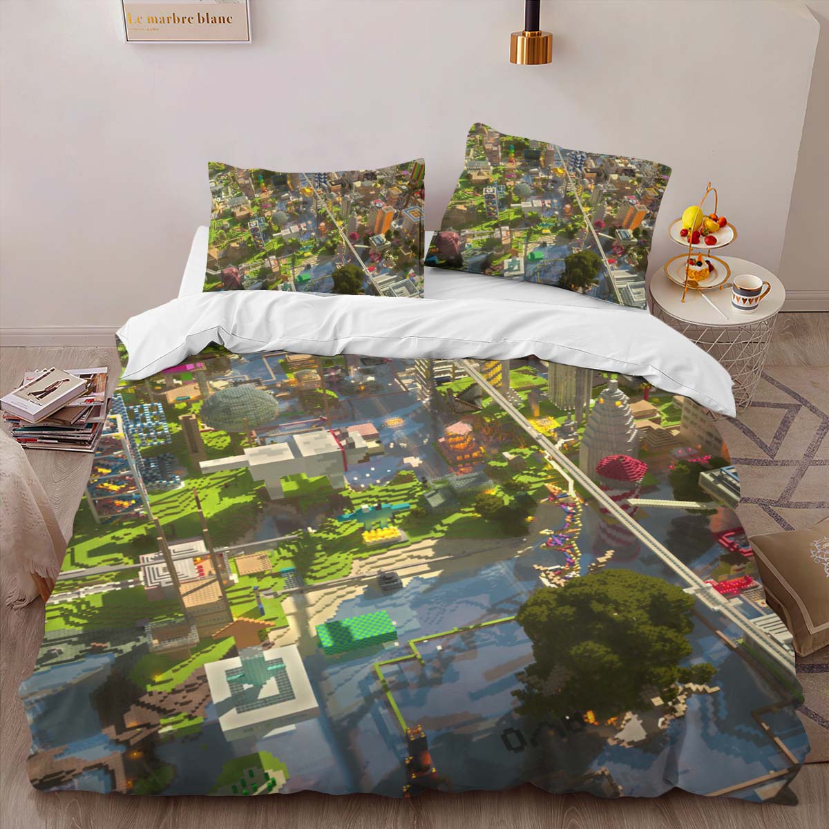 Minecraft World 1 Duvet Cover 2