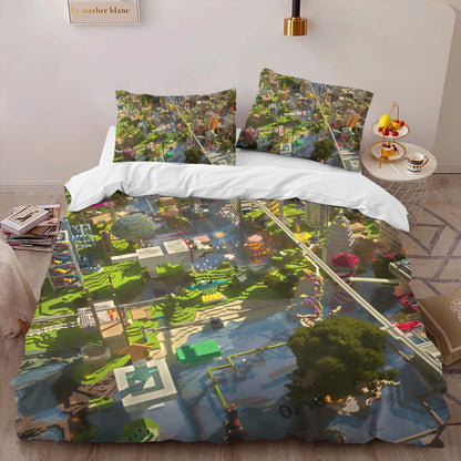 Minecraft World 1 Duvet Cover 2