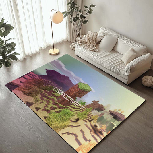 Minecraft World 2 Rug