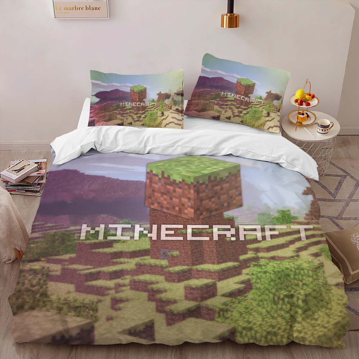 Minecraft World 2 Duvet Cover 2