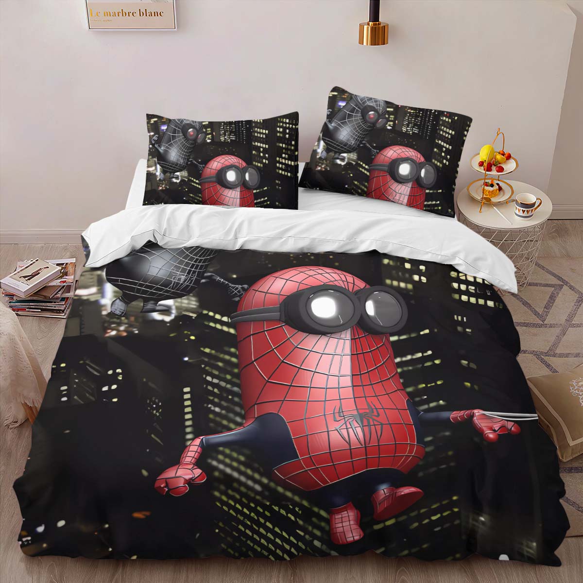 Minecraft world background Duvet Cover 2