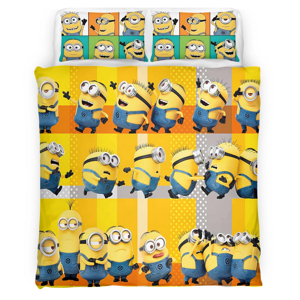 Minions Characters 01 Duvet Cover