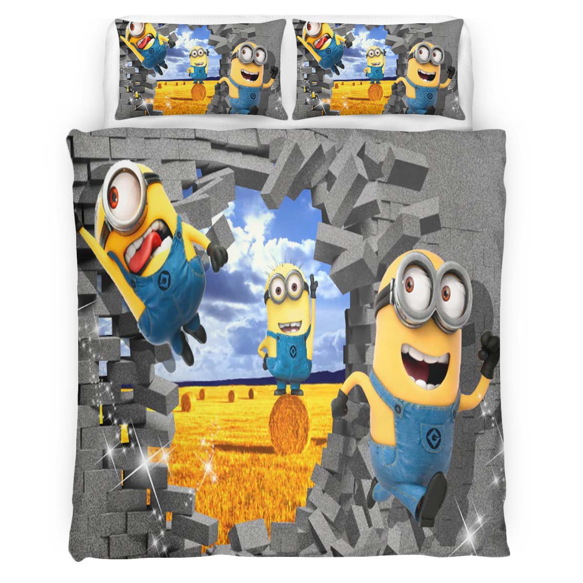 Minions Characters 04 Duvet Cover