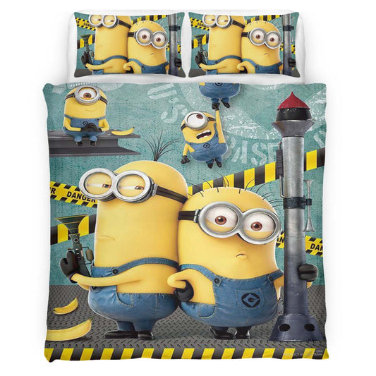 Minions Characters 16 Duvet Cover