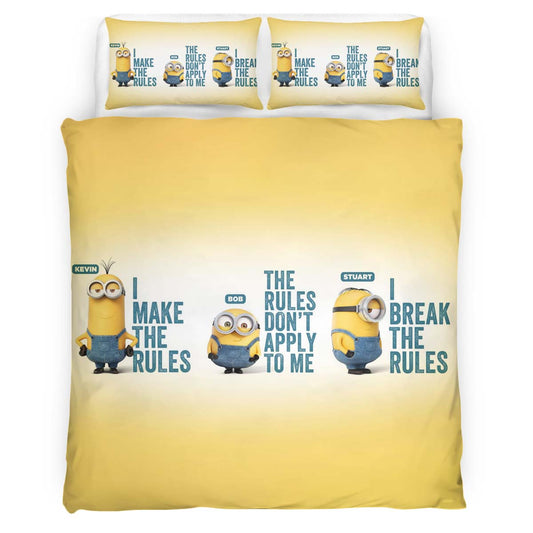 Minions Characters 20 Duvet Cover