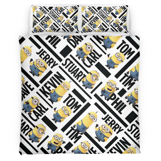 Minions Characters 28 Duvet Cover