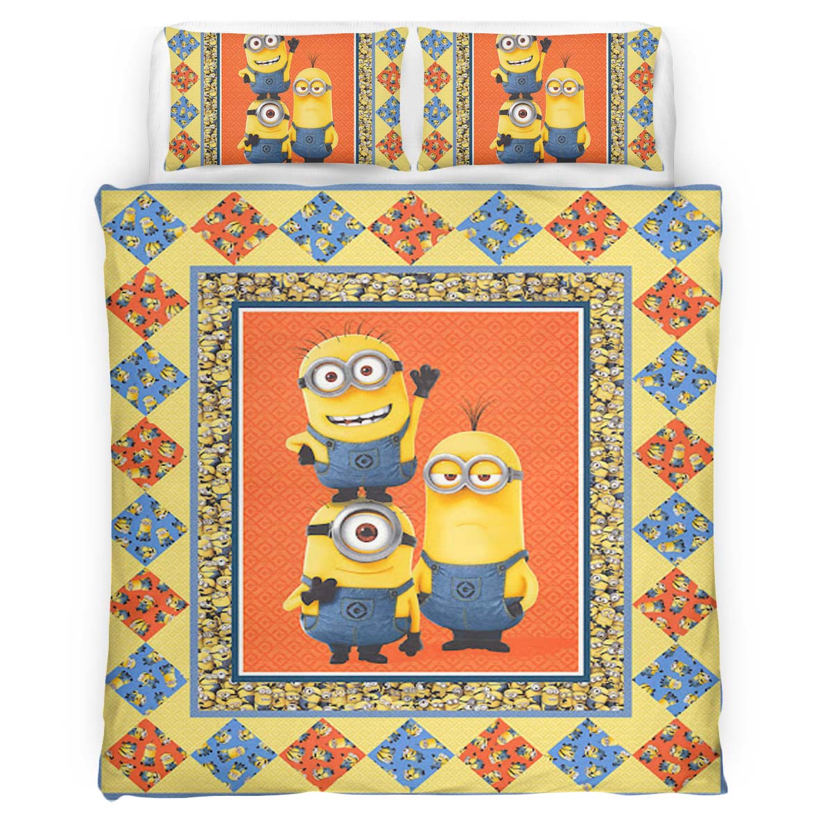 Minions Characters 29 Duvet Cover