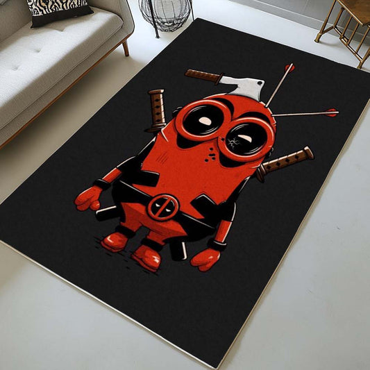 Minions Deadpool Rug