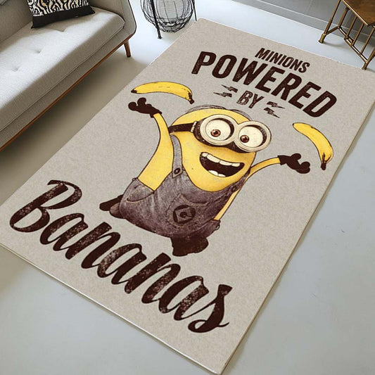 Minions Powered by Bananas! Rug