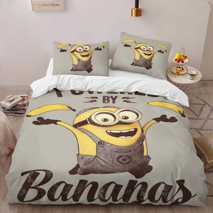 Minions Powered by Bananas! Duvet Cover 2