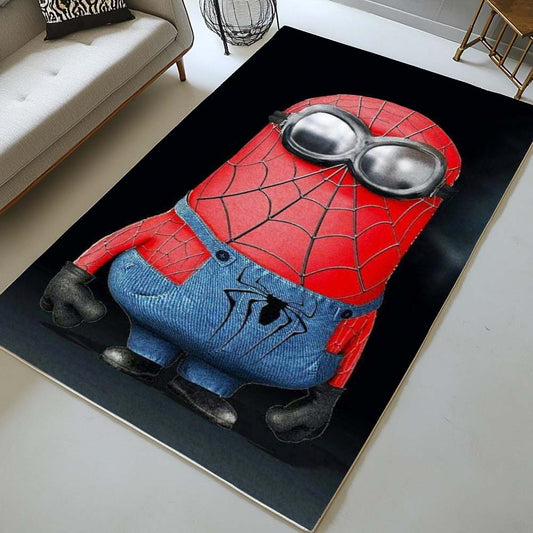 Minions Spider-man Rug