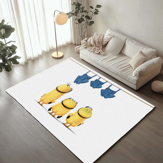 Minions With Three Characters Bob Stuart Kavin Rug