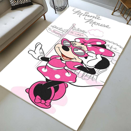 Minnie Mouse Disney Shopping Rug