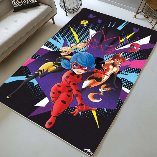 Miraculous Ladybug All Characters 03 Rug