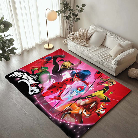Miraculous Ladybug All Characters 05 Rug