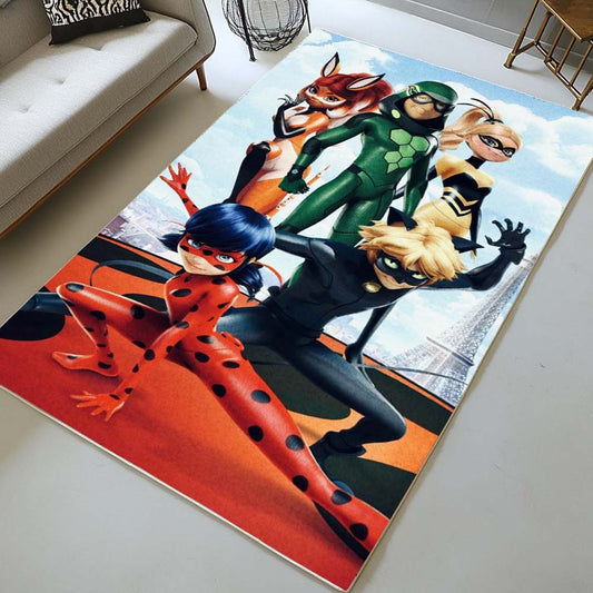 Miraculous Ladybug All Characters 07 Rug