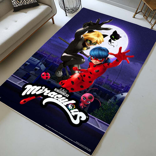 Miraculous Ladybug And Cat Noir 01 Rug