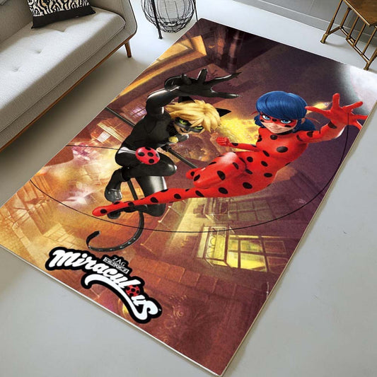 Miraculous Ladybug And Cat Noir 06 Rug