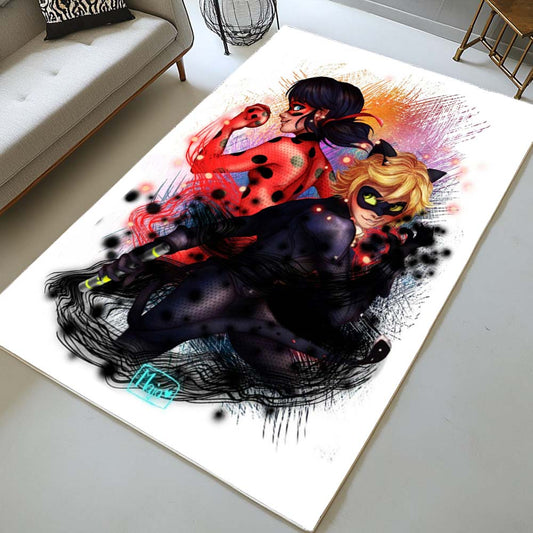 Miraculous Ladybug And Cat Noir 11 Rug
