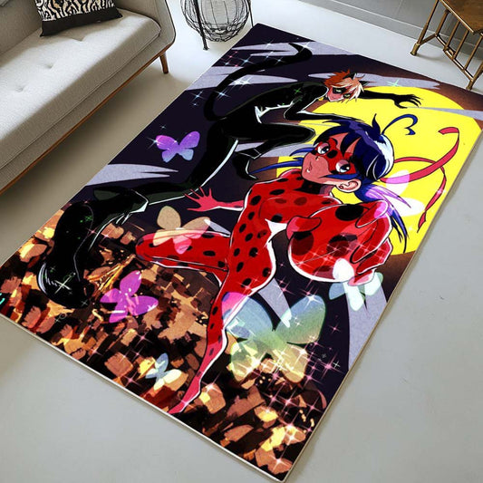 Miraculous Ladybug And Cat Noir 12 Rug