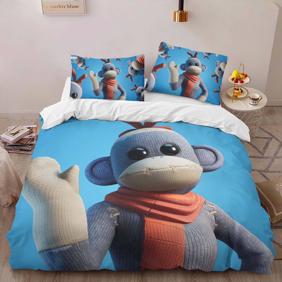 Monks Skin Fortnite Game 05 Duvet Cover 2
