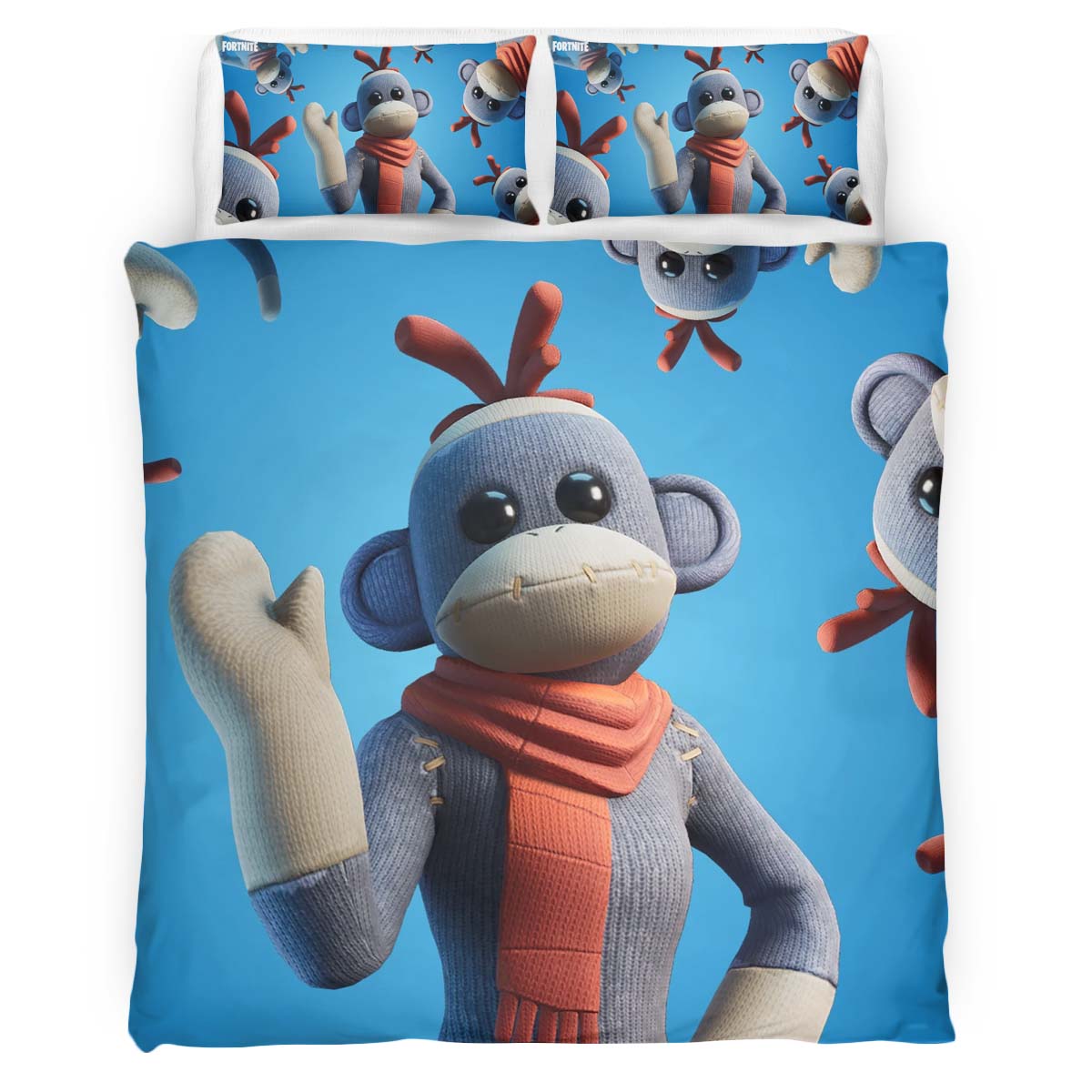 Monks Skin Fortnite Game Duvet Cover