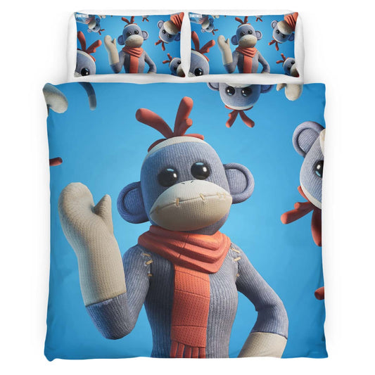 Monks Skin Fortnite Game Duvet Cover