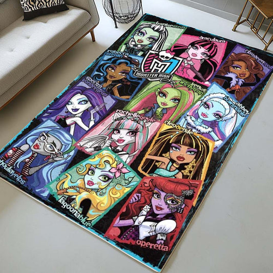 Monster High All Characters 01 Rug