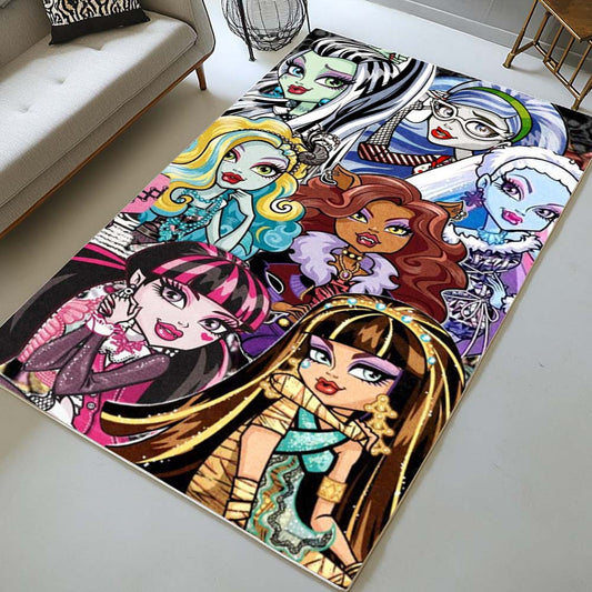 Monster High All Characters 16 Rug