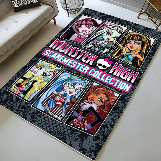 Monster High All Characters Sraremester Collection 02 Rug
