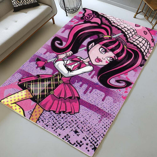 Monster High Draculaura With Umbrella Rug