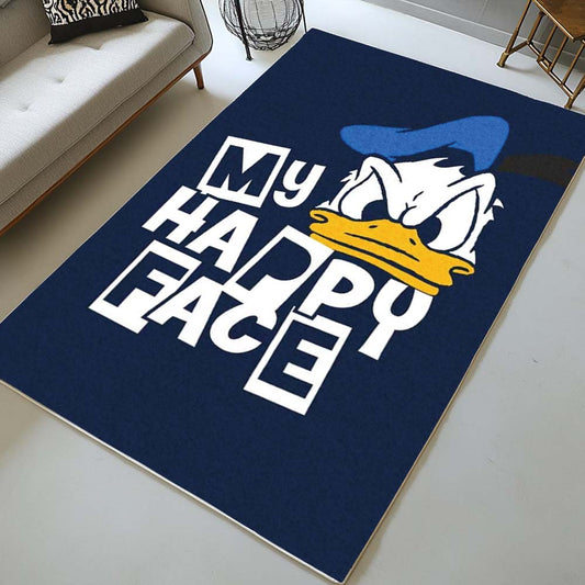 My Happy Face Donald Duck Rug