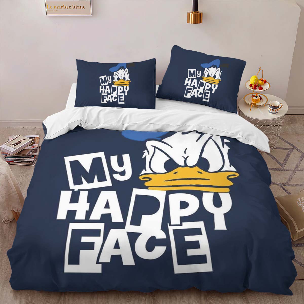 My Happy Face Donald Duck Duvet Cover 2