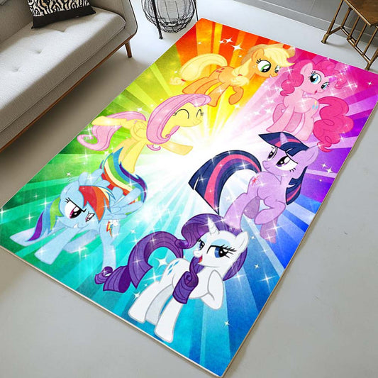 My Little Pony All Characters 08 Rainbow Rug