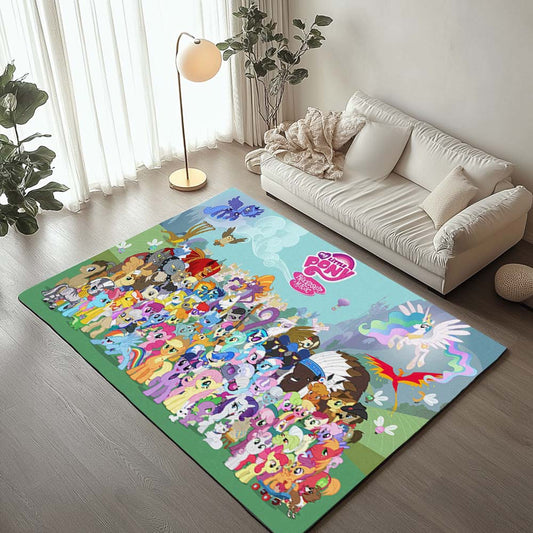 My Little Pony All Characters 12 Rug