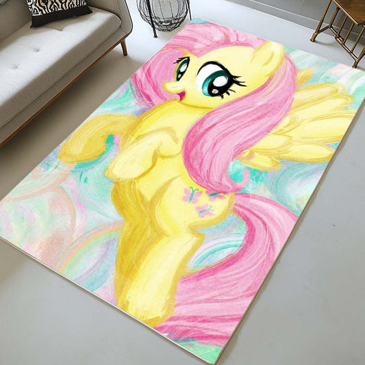 My Little Pony Yellow Unicorn Rug