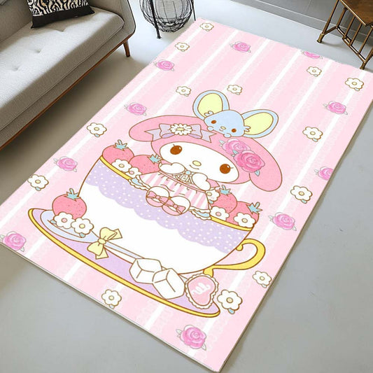 My Melody Cute Hello Kitty 01 Rug