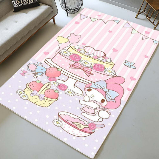My Melody Cute Hello Kitty 02 Rug