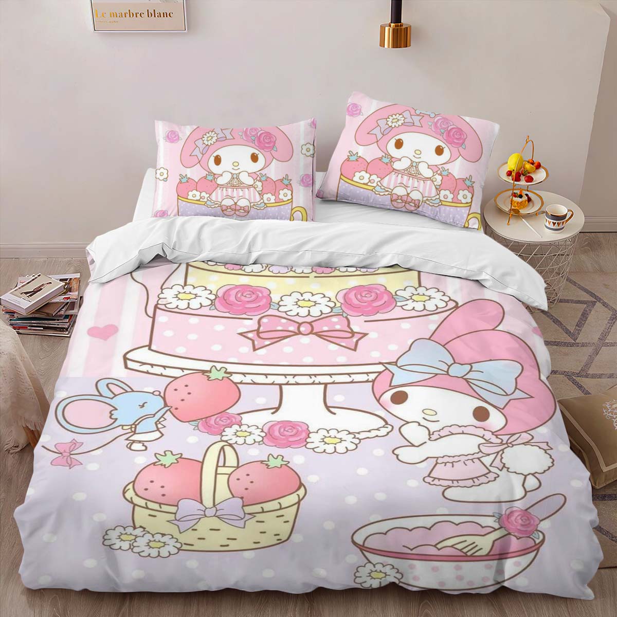 My Melody Cute Hello Kitty 02 Duvet Cover 2